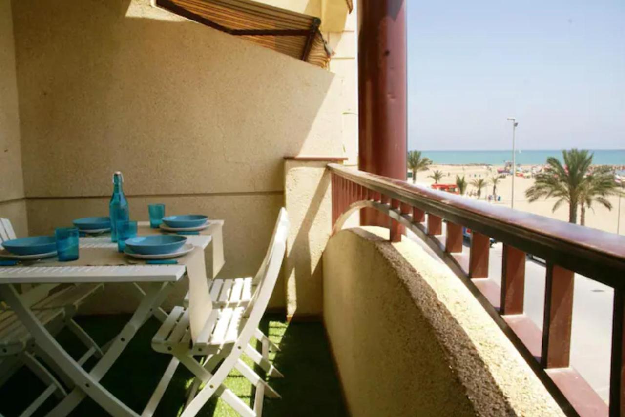 Apartamento De Capricho 1ª Linea De Playa Sagunto Exteriör bild